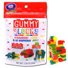 4D Gummy Blocks Pouch - 2.26 oz