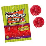 Broadway Licorice Wheels Strawberry 5.29oz
