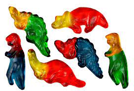 Haribo Gummy Dinosaurs 12oz Bag