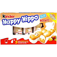 KINDER HAPPY HIPPO BISCUITS – HAZELNUT CREAM