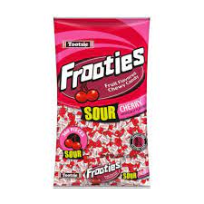 Sour Cherry Tootsie Frooties 360ct (2.42 lb Bag)