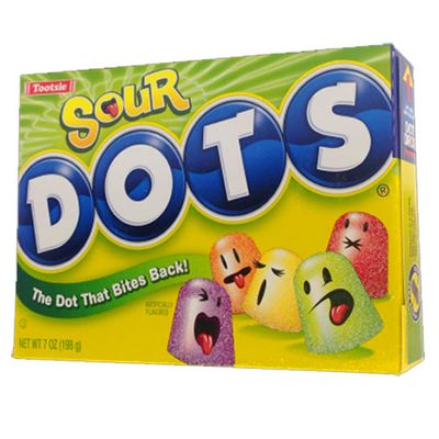 Sour Dots 6oz Theater Box