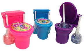 Sour Flush Candy Toilets (One)