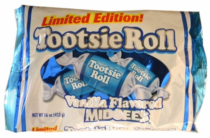 Vanilla Tootsie Rolls 16oz Bag
