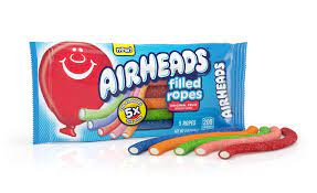 Airheads Filled Ropes Candy 2oz Package