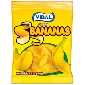 Gummi Bananas 3.5oz