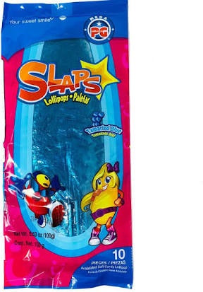 Slaps Lollipop - Tamarind Blue Flavor 10 Pieces