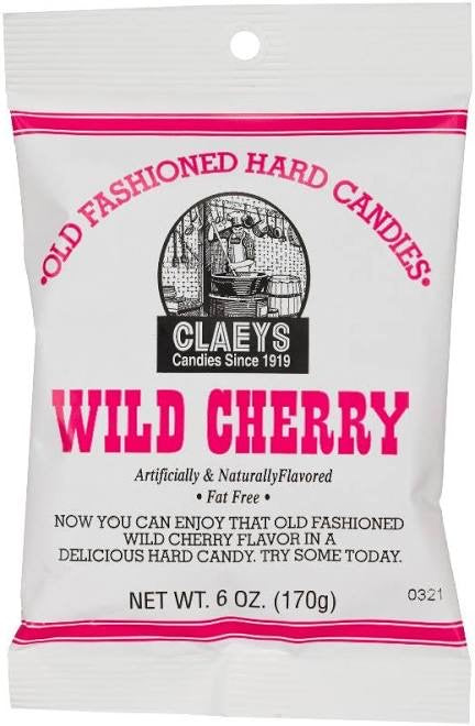 Claey’s Sanded Wild Cherry Drops 6oz