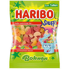 Haribo Sauer Bohnen (Sour Beans) 6.17oz
