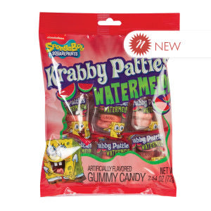 Krabby Patties Watermelon 2.54 oz Bag