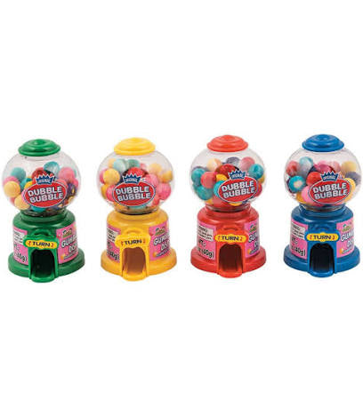 Dubble Bubble Mini Gum Ball Machine