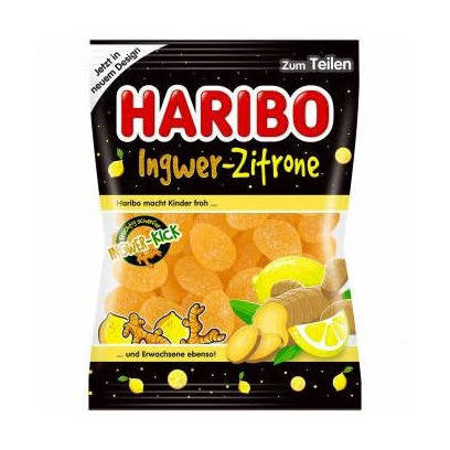 Haribo Ingwer-Zitrone (Ginger Lemon) - 160g
