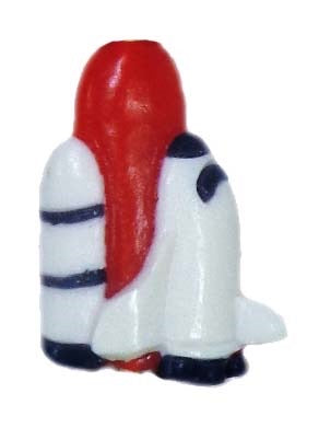 Rocket Ship Gummy - Individually Wrapped (One 0.3oz Gummy)