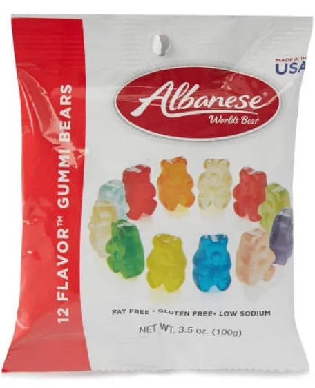 Albanese 12 Flavor Gummy Bears (3.5oz)
