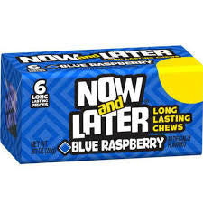 Now and Later Blue Raspberry (6 pieces)