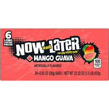 Now and Later Mango Guava (6 pieces)