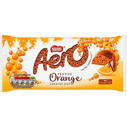 Nestle Aero - Orange Chocolate Share Size 90g