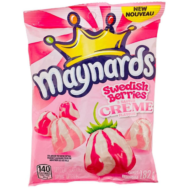Maynards Swedish Berries & Creme 182g