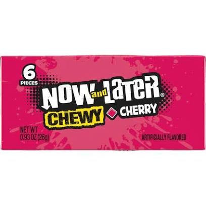 Now and Later Cherry (6 Pieces)