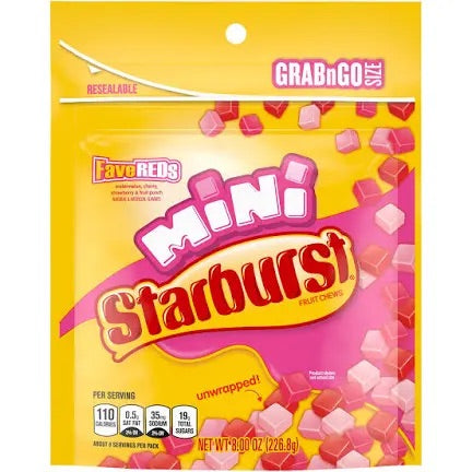 Starburst Minis - FaveReds (8oz)