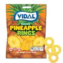 Gummy Pineapple Rings (3.5oz)