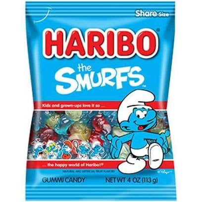 Haribo Gummy Smurfs (4oz)