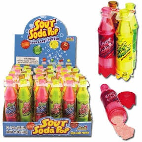 Sour Soda Pop Bottles - 4 Pack