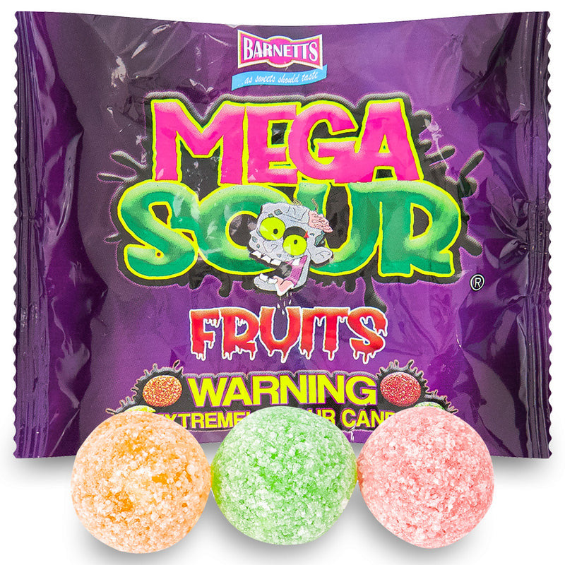 Mega Sour Fruits UK 104g