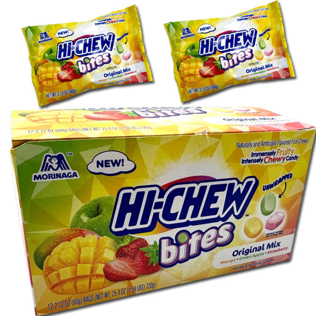 Hi-Chew Bites Original Mix 2.12oz Bag (One Bag)