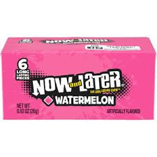 Now and Later Watermelon (6 pieces)