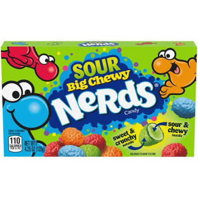 Sour Big Chewy Nerds Theater Box 4.25ox