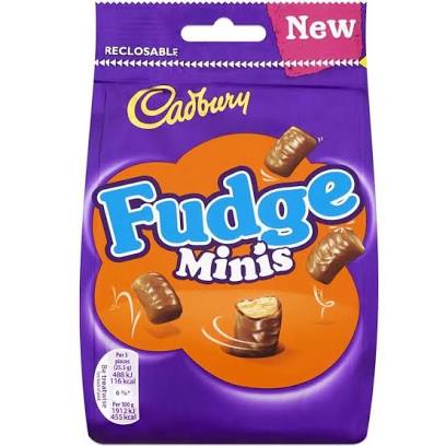 Cadbury Fudge Minis (120g)