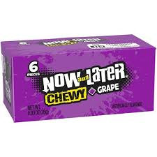 Now and Later Grape (6 pieces)