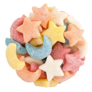 Gummy Glitter Stars and Moons (12oz)
