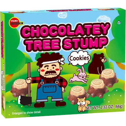 Chocolate Tree Stump Cookies (2.32oz)