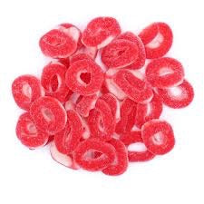 Gummy Cherry Rings (12oz)