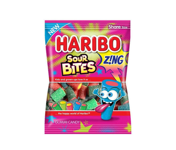 Haribo Sour Bites 4.5oz Bag