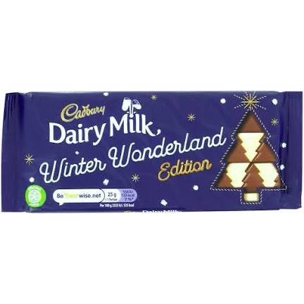 Cadbury Dairy Milk Winter Wonderland Bar 100g