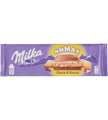 Milka MMMax Choco & Biscuit Bar (10.6oz)