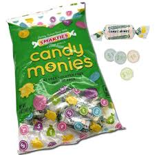 Smarties Candy Monies 5oz Bag