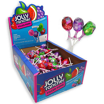 Jolly Rancher Filled Chewy Pop (One)