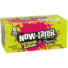 Now and Later Extreme Cherry (6 pieces)