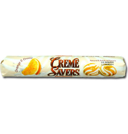 Creme Savers Roll - Orange