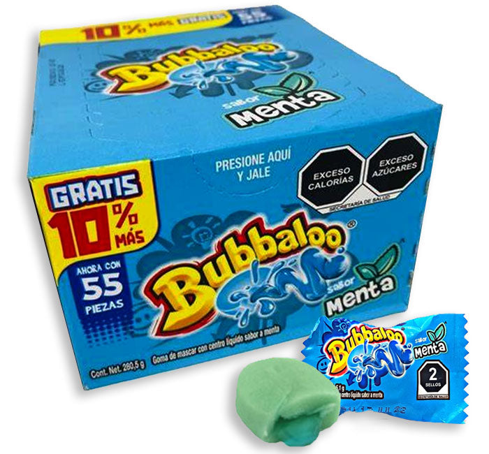 Bubbaloo Gum Mint (47ct)