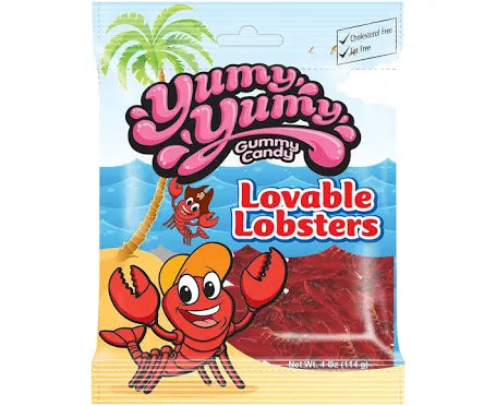 Yumy Yumy Gummy Lobsters (4oz)