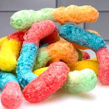 Frigglers Freeze Dried Sour Mini Gummy Worms (1.8oz)