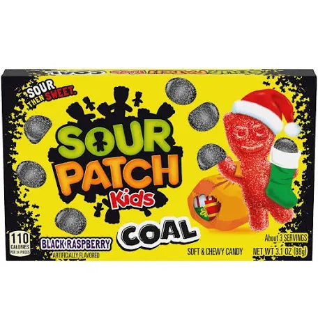 Sour Patch Christmas Coal (3.1oz)