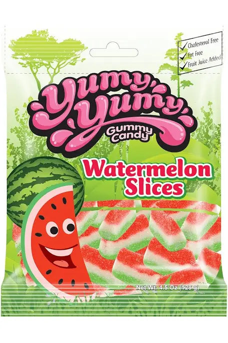 Yumy Yumy Gummy Watermelon Slices (5.5oz)