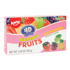 4D Gummy Fruits Theater Box (3.53oz)