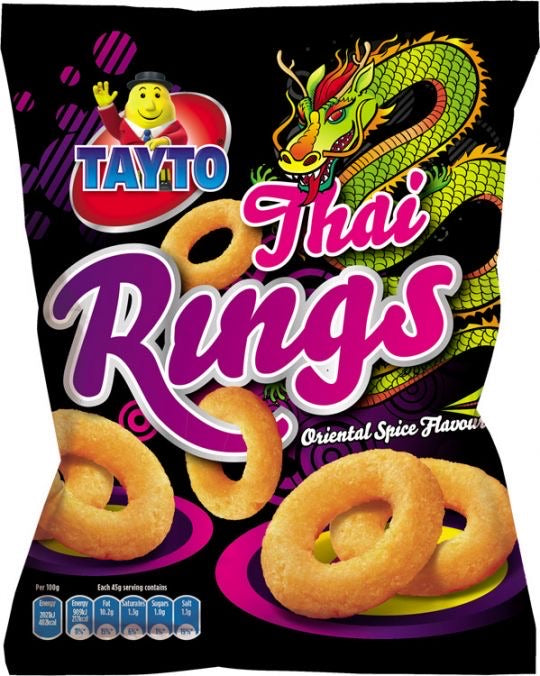Tayto Thai Rings 32.5 g